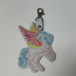 Portland Leather Pegasus Keychain